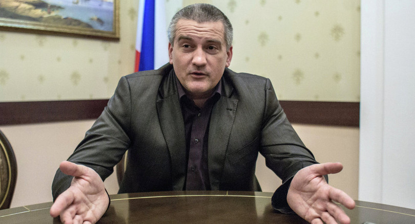 Người đứng đầu Cộng hòa Crưm, Sergey Aksenov.