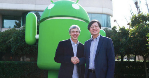 CEO Google bắt tay CEO Levono