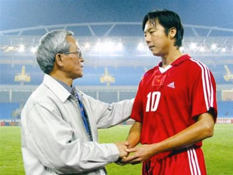 Le Huỳnh Đức ngày còn thi đấu.