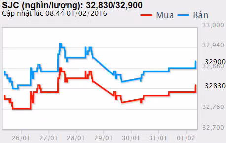 Giá vàng hôm nay (1/2): Vui như Tết! ảnh 1