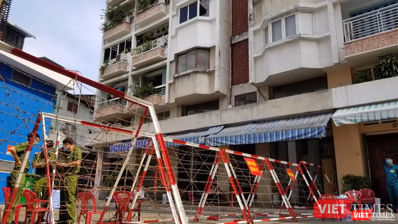 Phong toả một phần chung cư Sư Vạn Hạnh sau khi phát hiện BN1451