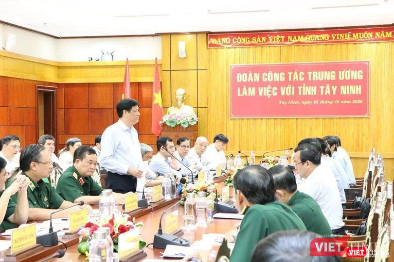 Toàn cảnh cuộc họp với lãnh đạo tỉnh Tây Ninh Toàn cảnh cuộc họp với lãnh đạo tỉnh Tây Ninh