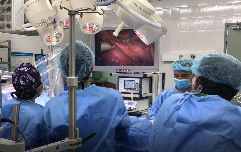 BV Thống Nhất là đơn vị thứ 3 trên địa bàn TP.HCM thành công trong phẫu thuật thay van tim qua nội soi lồng ngực (Ảnh: BVCC) 