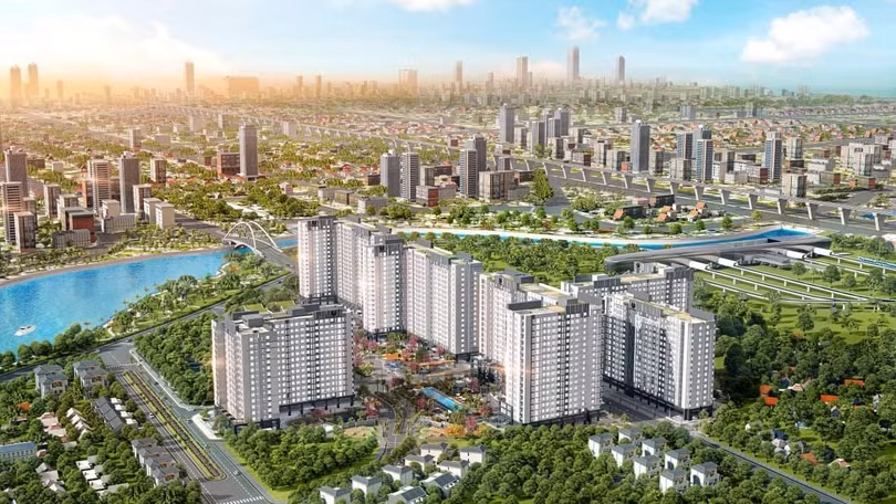 Phối cảnh dự án Picity High Park của Pi Group