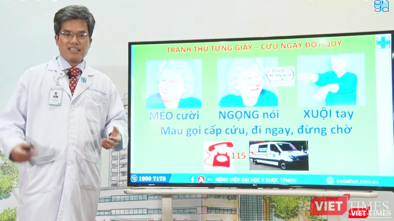 BS Nguyễn Bá Thắng nói về 3 biểu hiện cơ bản nhất của đột quỵ BS Nguyễn Bá Thắng nói về 3 biểu hiện cơ bản nhất của đột quỵ