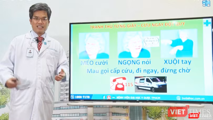 BS Nguyễn Bá Thắng nói về 3 biểu hiện cơ bản nhất của đột quỵ BS Nguyễn Bá Thắng nói về 3 biểu hiện cơ bản nhất của đột quỵ
