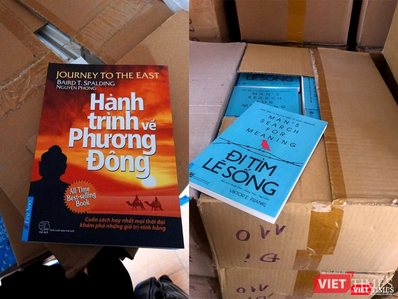 Nhiều cuốn sách của First News - Trí Việt bị làm giả (Ảnh: FNS)