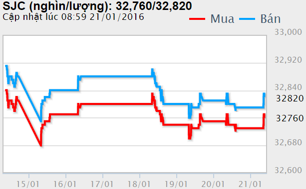 Giá vàng hôm nay (21/1): SJC leo nhanh ảnh 1