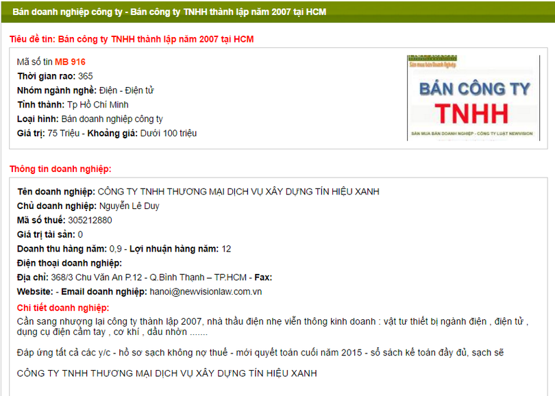 Tín Hiệu Xanh: Về doanh nghiệp vốn 501 tỷ đồng mà REE vừa mua ảnh 1