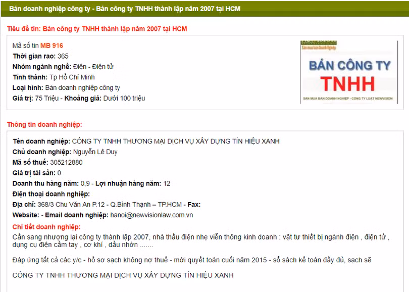 Tín Hiệu Xanh: Về doanh nghiệp vốn 501 tỷ đồng mà REE vừa mua ảnh 1