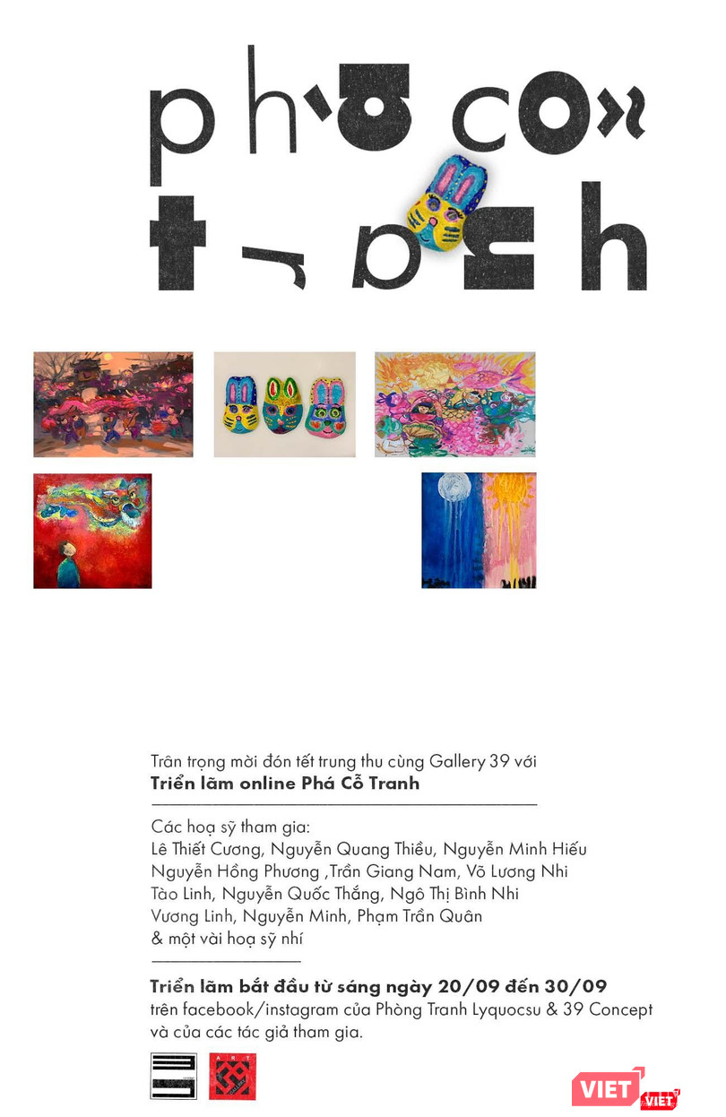 Cùng phá cỗ mùa Trăng với các hoạ sĩ ở Gallery 39