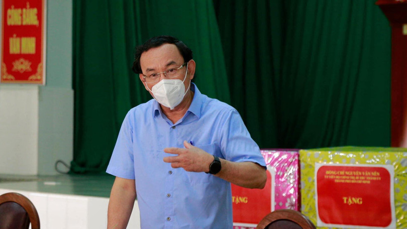 Bí thư Thành ủy TP.HCM Nguyễn Văn Nên khẳng định, tất cả những thầy thuốc đến đây để giúp TP.HCM đều là ân nhân 