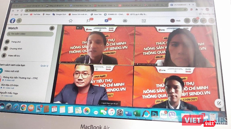 Hội thảo trực tuyến về thúc đẩy đưa nông sản tới vùng dịch TP.HCM