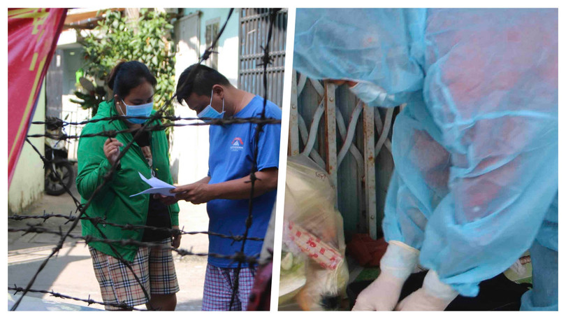 Toàn bộ xét nghiệm của F1, F2 trên địa bàn TP.HCM đều âm tính (Ảnh: Hải Linh, Hoà Bình ghép)