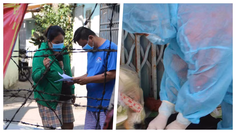 Toàn bộ xét nghiệm của F1, F2 trên địa bàn TP.HCM đều âm tính (Ảnh: Hải Linh, Hoà Bình ghép)