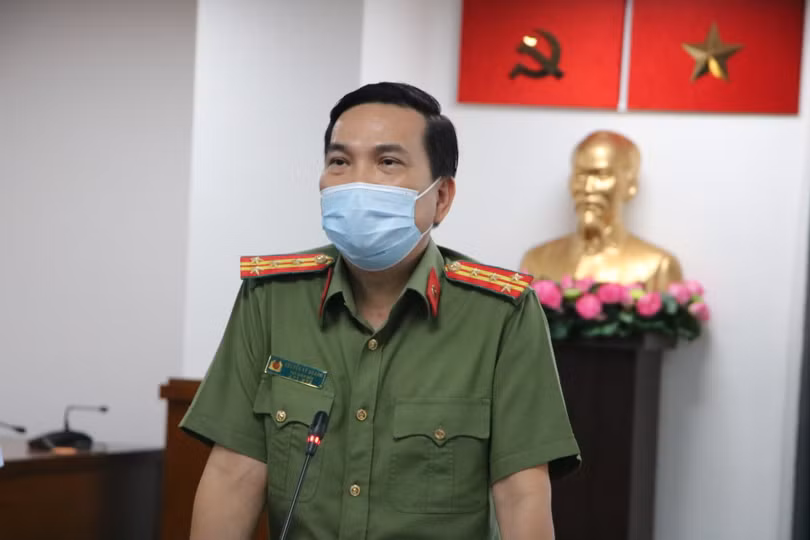 Đại tá Nguyễn Sỹ Quang – Phó Giám đốc Công an TP.HCM khẳng định cơ quan điều tra sẽ xác định chế tài (Ảnh: Hải Linh)