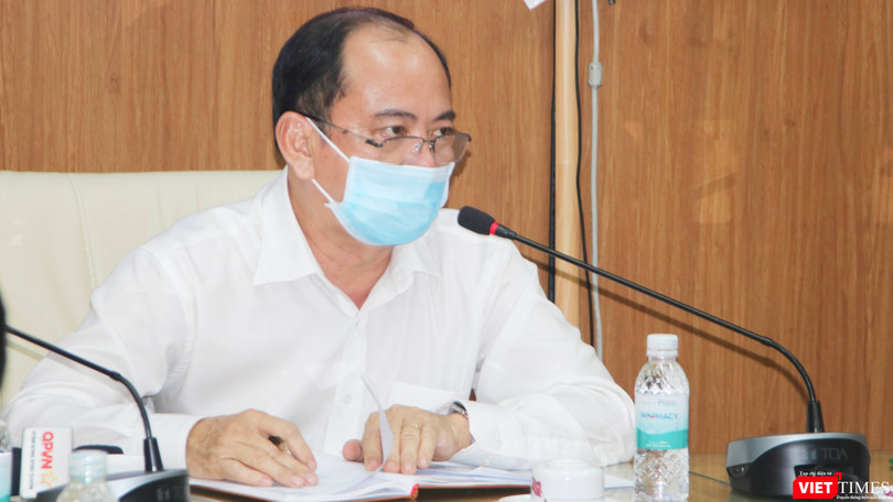 PGS.TS.BS Tăng Chí Thượng, Phó Giám đốc Sở Y tế chỉ đạo tại buổi họp giao ban trực tuyến khẩn cấp với 129 bệnh viện (Ảnh: Hải Linh) 