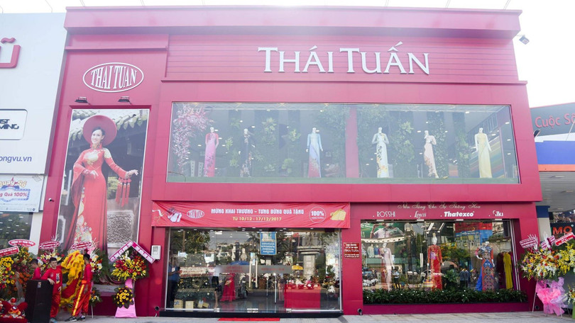 Một showroom của Thái Tuấn (Ảnh: Thái Tuấn Fashion)