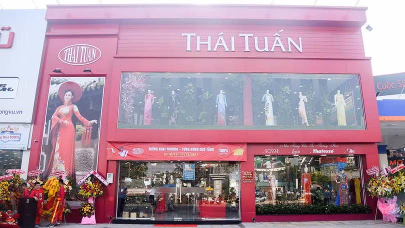 Một showroom của Thái Tuấn (Ảnh: Thái Tuấn Fashion)
