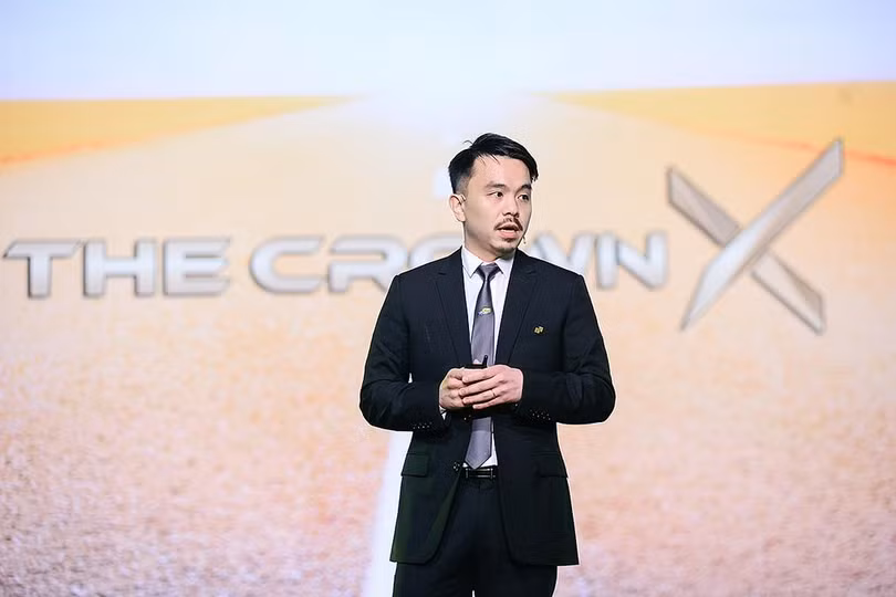 CEO Masan Danny Le tại buổi ra mắt The CrownX. Ảnh: MSN.