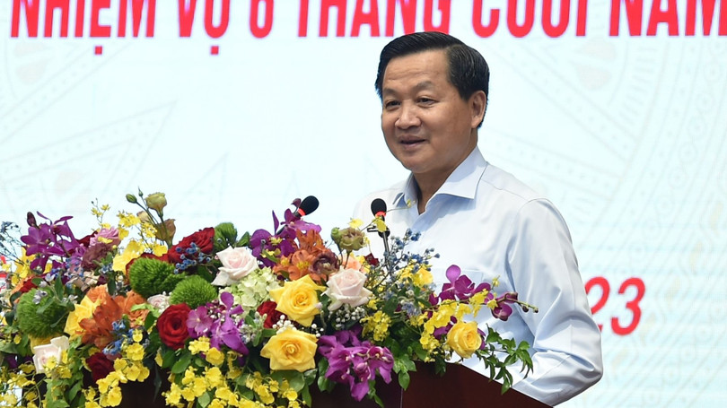 Phó Thủ tướng Lê Minh Khái (Ảnh: VGP)