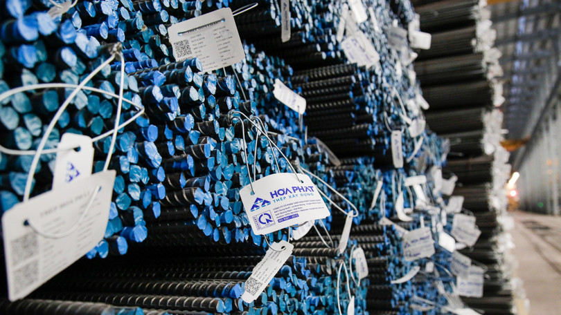 Hòa Phát bán 635.000 tấn thép trong tháng 10/2023