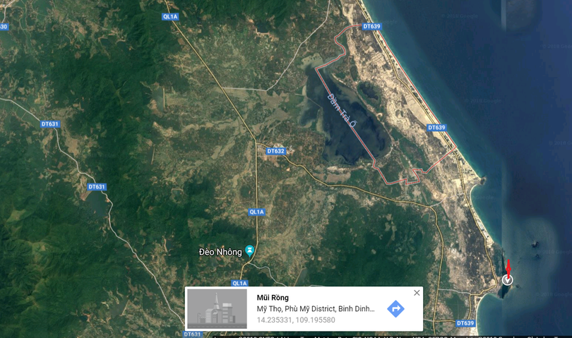 Khu vực mà FLC Biscom đề xuất đầu tư dự án quần thể du lịch nghỉ dưỡng FLC Mũi Rồng – có một dải bờ biển tuyệt đẹp, cách không xa danh thắng Mũi Vi Rồng.