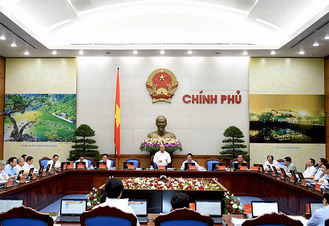  Chính phủ họp phiên chuyên đề về công tác xây dựng pháp luật.