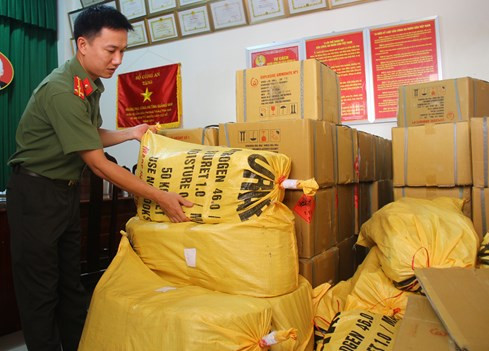 Phá đường dây mua bán thuốc nổ cực lớn, thu gần 3 tấn thuốc nổ ảnh 1 Phá đường dây mua bán thuốc nổ cực lớn, thu gần 3 tấn thuốc nổ ảnh 1