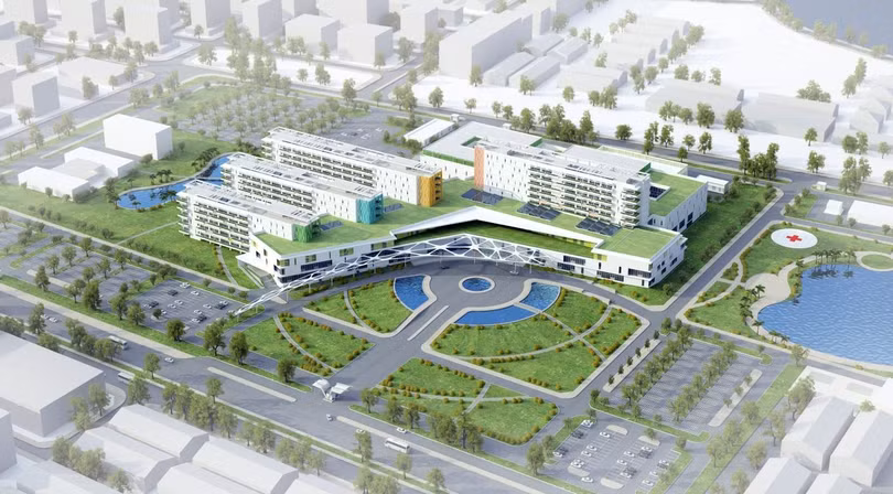 Cơ sở 2 của Bệnh viện Bạch Mai tại Hà Nam dự kiến hoàn thành vào cuối năm 2017.