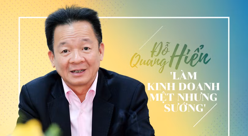 Chủ tịch HĐQT Tập đoàn T&T Đỗ Quang Hiển ("bầu" Hiển).