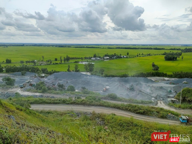 Công ty Nam Bộ Micco thi công Công trình khoan nổ mìn trọn gói tại mỏ đá Núi Dài