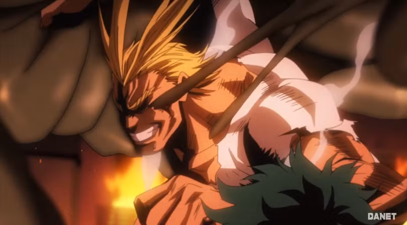Cảnh trong phim "My Hero Academia"
