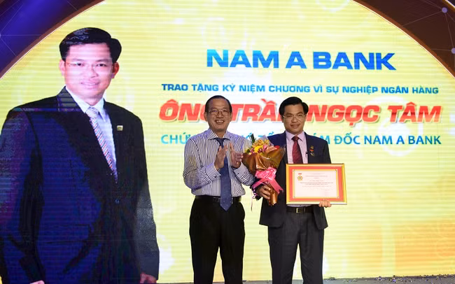 Ông Trần Ngọc Tâm sẽ trở thành tân Tổng Giám đốc Nam A Bank, thay thế cho bà Lương Thị Cẩm Tú. (Ảnh: Internet)