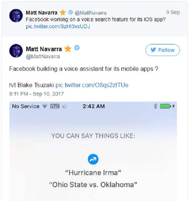 Lộ bằng chứng Facebook đang xây dựng trợ lý ảo giống Siri ảnh 1