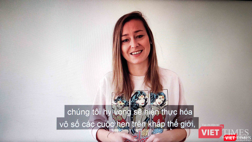 Pia, một trong những đồng sáng lập và là Giám đốc điều hành TigerDate