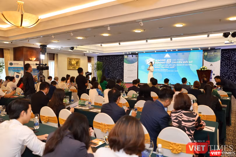 Toàn cảnh hội thảo chuyển đổi số do VACOD tổ chức ngày 27/11