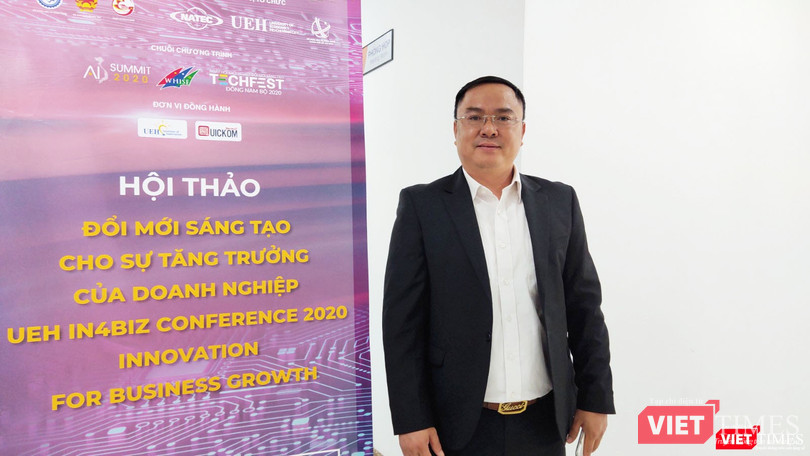 Đại diện Thường trực phía Nam Cục Phát triển thị trường và Doanh nghiệp KH&amp;CN, Bộ Khoa học và Công nghệ - ông Chu Quang Thái