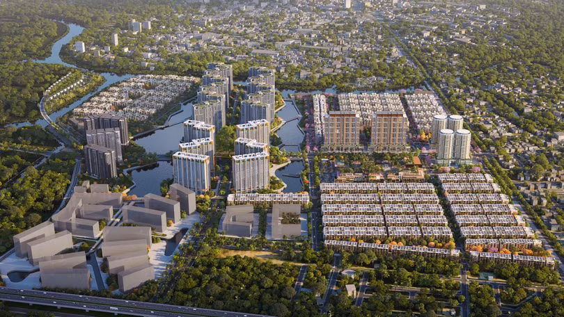 Phối cảnh dự án The Global City - tên mới của dự án KĐT Sài Gòn Bình An (Nguồn: Masterise)