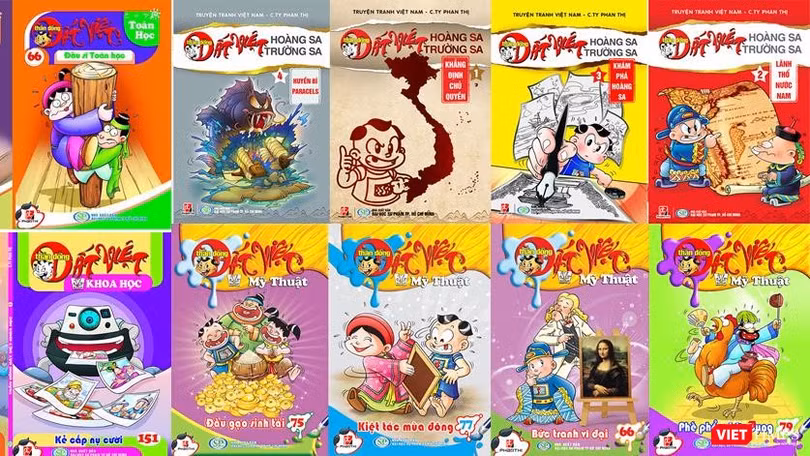 Tranh chấp nóng bỏng quyền tác giả bộ truyện tranh "Thần đồng Đất Việt" 