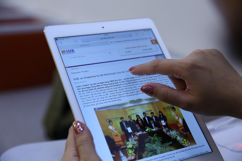 Hợp tác toàn diện với VNPT- Vinaphone, SHB ra khuyến mại cho hội viên VinaPhone Plus. (Ảnh: SHB)