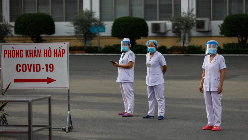 BV Bệnh Nhiệt đới TP.HCM đã được cách ly - Ảnh: Hữu Khoa BV Bệnh Nhiệt đới TP.HCM đã được cách ly - Ảnh: Hữu Khoa