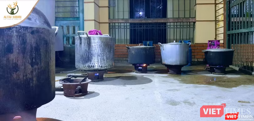 Những nồi cháo chân tình Altai Sibiri gửi tặng tuyến đầu chống dịch ở Bắc Giang