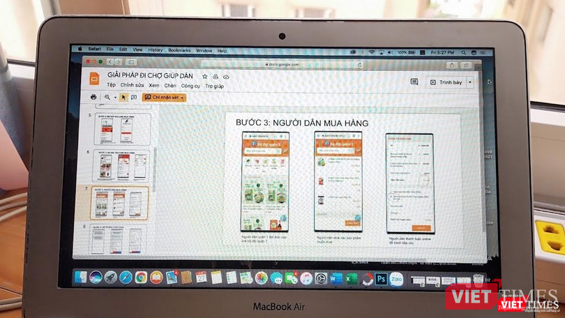 Bước 3: Người dân mua hàng