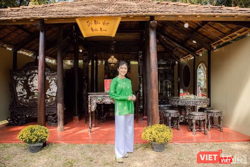 Tái hiện không gian Tết Việt ba miền Bắc - Trung - Nam tại Lễ hội Tết Việt