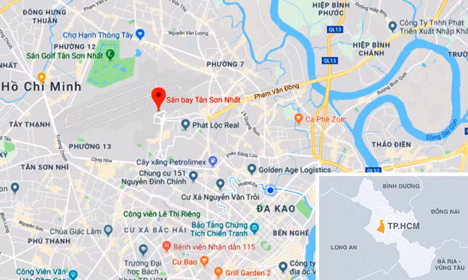 Canh sat vay bat bang cho vay nang lai khi vua xuong Tan Son Nhat hinh anh 2