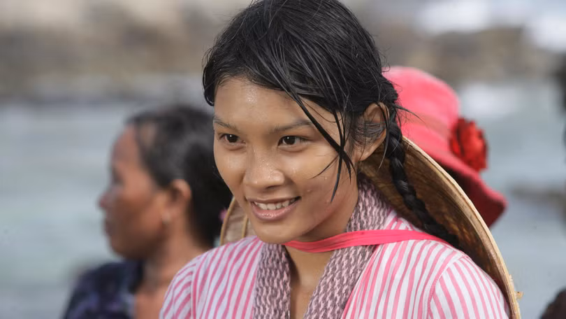 Cảnh trong phim "Đảo khát", phim truyền hình 20 tập dựa theo truyện ngắn "Thương quá rau răm" của Nguyễn Ngọc Tư 