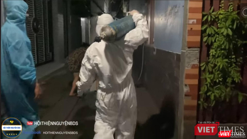 Hội thiện nguyện BĐS hoạt động 24/24 để cứu từng F0