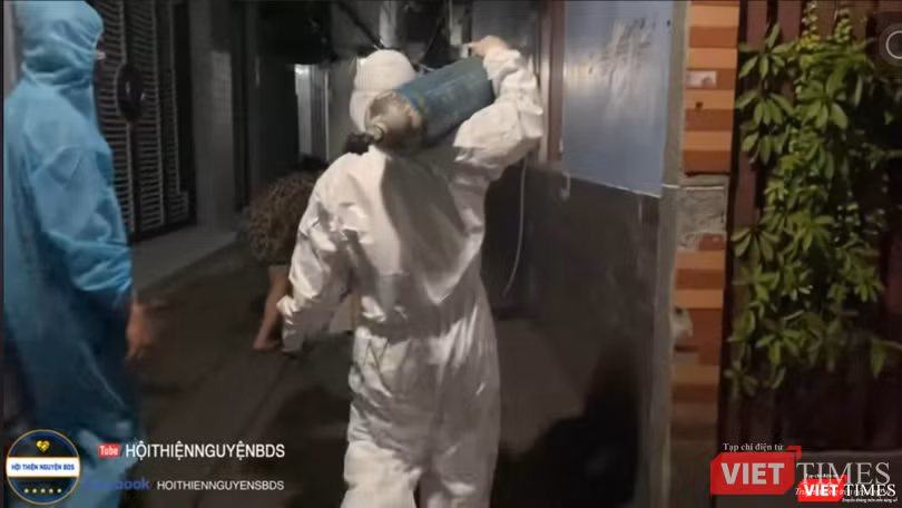 Hội thiện nguyện BĐS hoạt động 24/24 để cứu từng F0