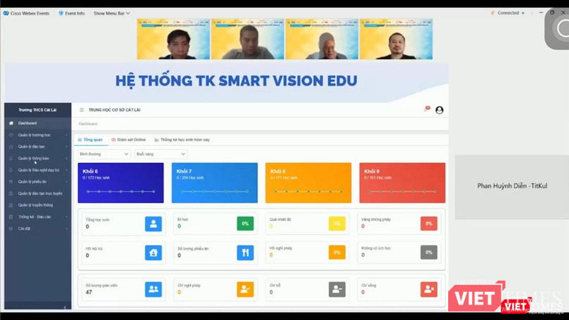 Giải pháp TK Smart Vision Edu - Ứng dụng AI hỗ trợ kiểm soát Covid-19 trong cơ quan, tổ chức, trường học